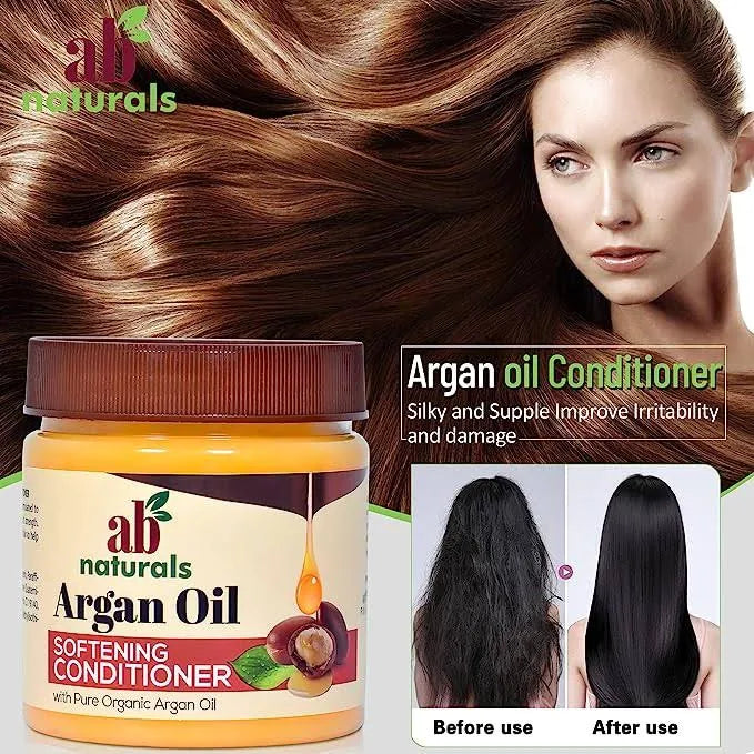 Softening Conditioner With Organic Argan Oil